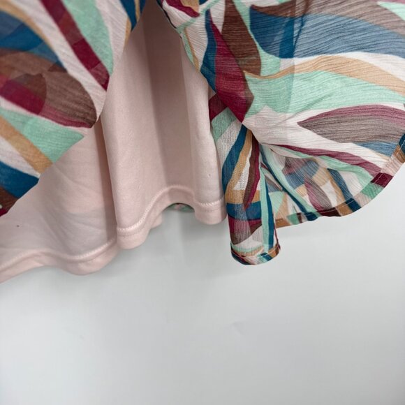 Lane Bryant Relaxed Square-Neck Top With Trim Detail woman’s size 18/20 - Picture 5 of 12